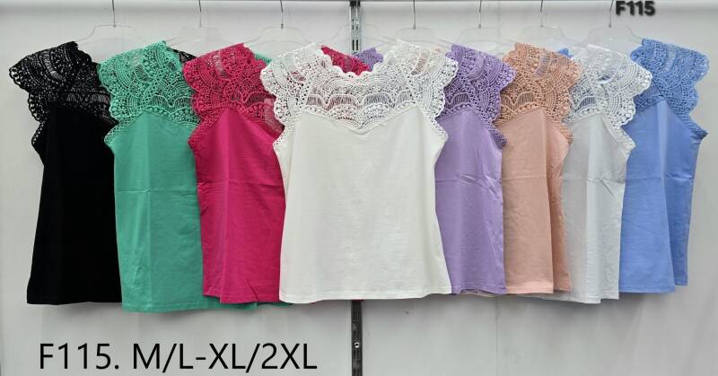 Bluzki damskie Roz M/L-XL-2XL, Mix Kolor Paczka 12 szt